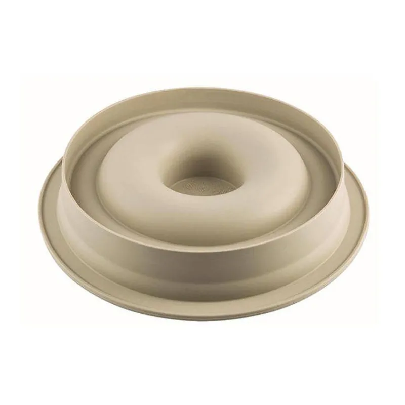 Moules Silikomart | Moules À Gâteaux Silicone-SilikoMart ABBRACIO Moule rond découpe coeur en silicone 3Design D22 cm