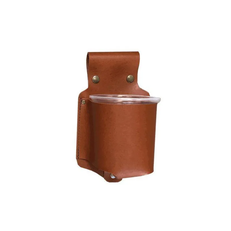 Tabliers | Gobelets-La Casserolerie Accessoire  porte gobelet ustensiles Tablier en cuir XAPRON Cognac