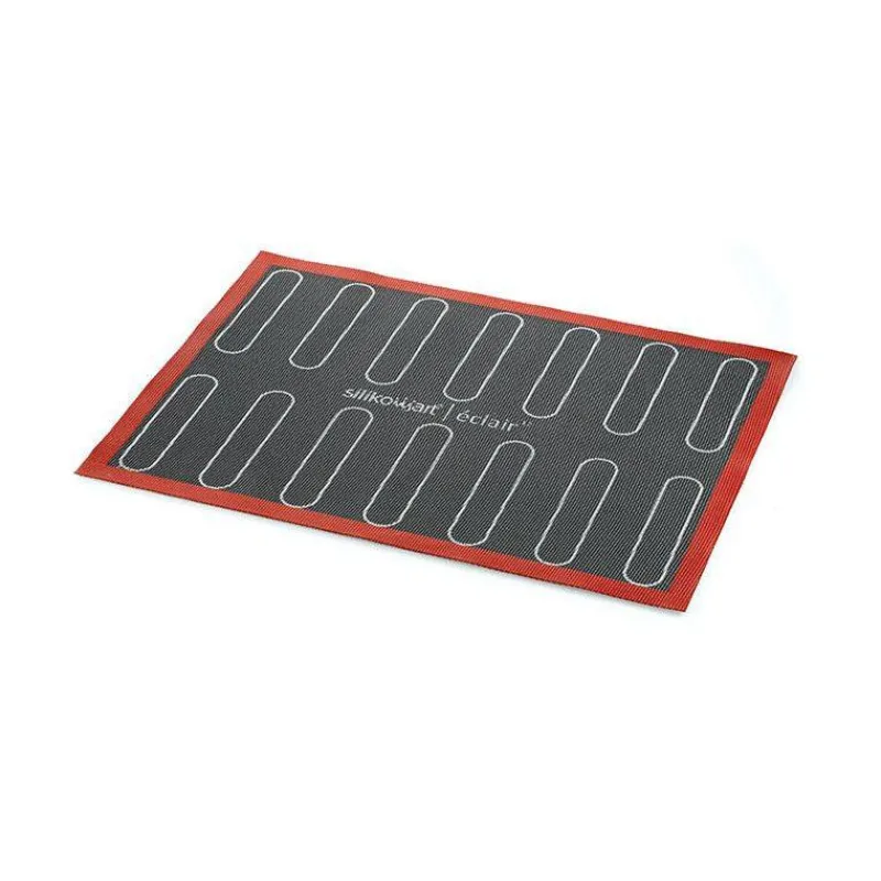 Moules Silikomart | Moules À Gâteaux Silicone-SilikoMart AIR MAT ECLAIR CHOUX Tapis siliconé ajouré de 40 x 30 cm