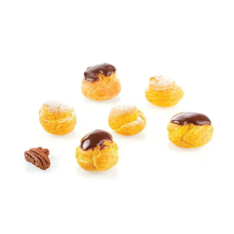 Moules Silikomart | Moules À Gâteaux Silicone-SilikoMart AIR MAT ECLAIR CHOUX Tapis siliconé ajouré de 40 x 30 cm