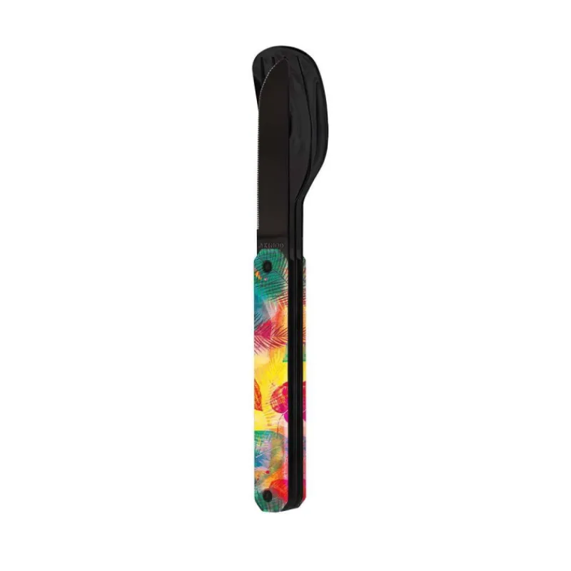Couverts Nomades-AKINOD 12H34 Set de 3 couverts inox nomades SUNSET finition Black