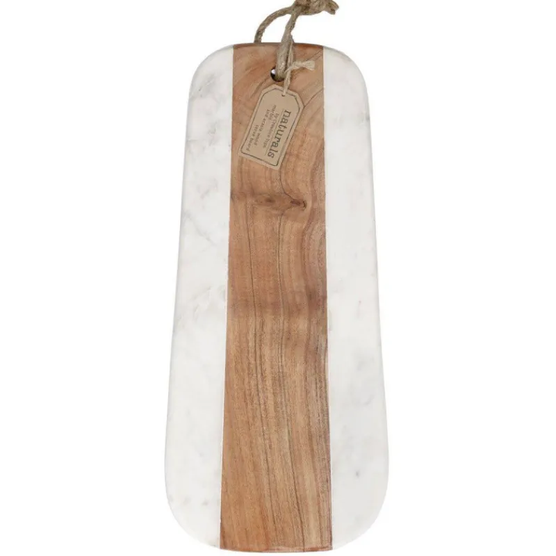 Planches En Marbre-Kitchen Craft ARTESA Planche de service Tapas Marbre et Acacia
