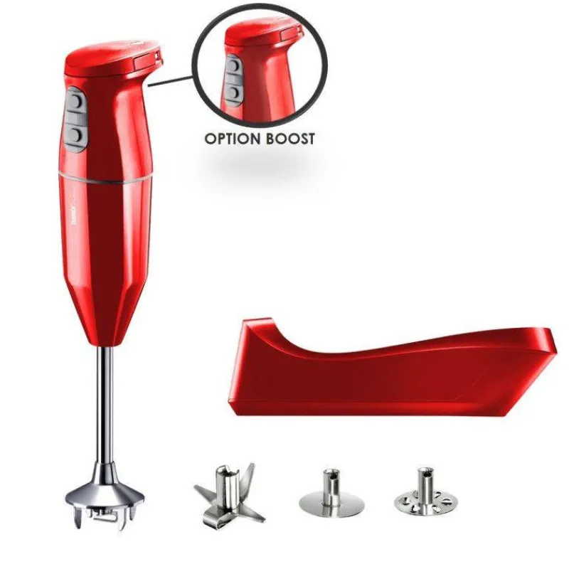 Mixeurs Plongeants-bamix Mixeur Plongeant Cordless Plus sans fil Rouge
