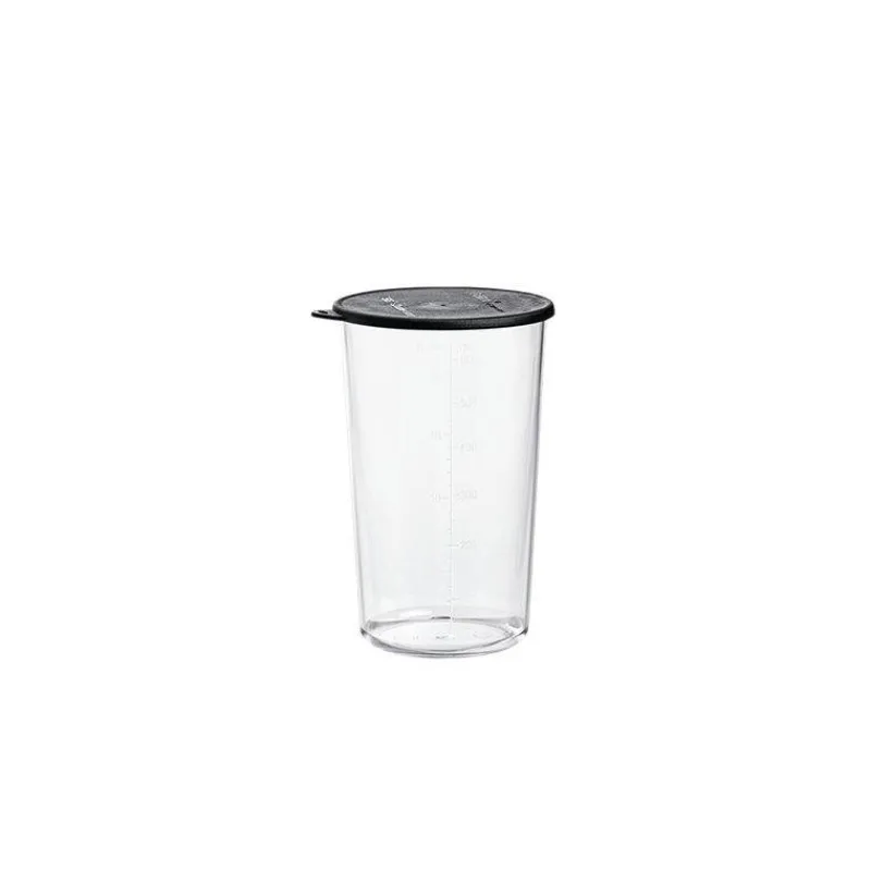 Accessoires & Pièces Détachées Robots | Gobelets Récipient-bamix  Set de 2 gobelets gradués 0.4 et 0.6 L Tritan avec couvercle Noir
