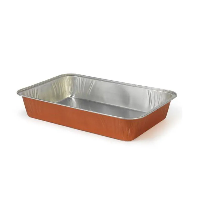 Ustensiles Et Accessoires Bbq Planchas Grills | Plancha Électrique-KRAMPOUZ Barquette aluminium pour Grill électrique Mythic et Mythic XL - Les 2