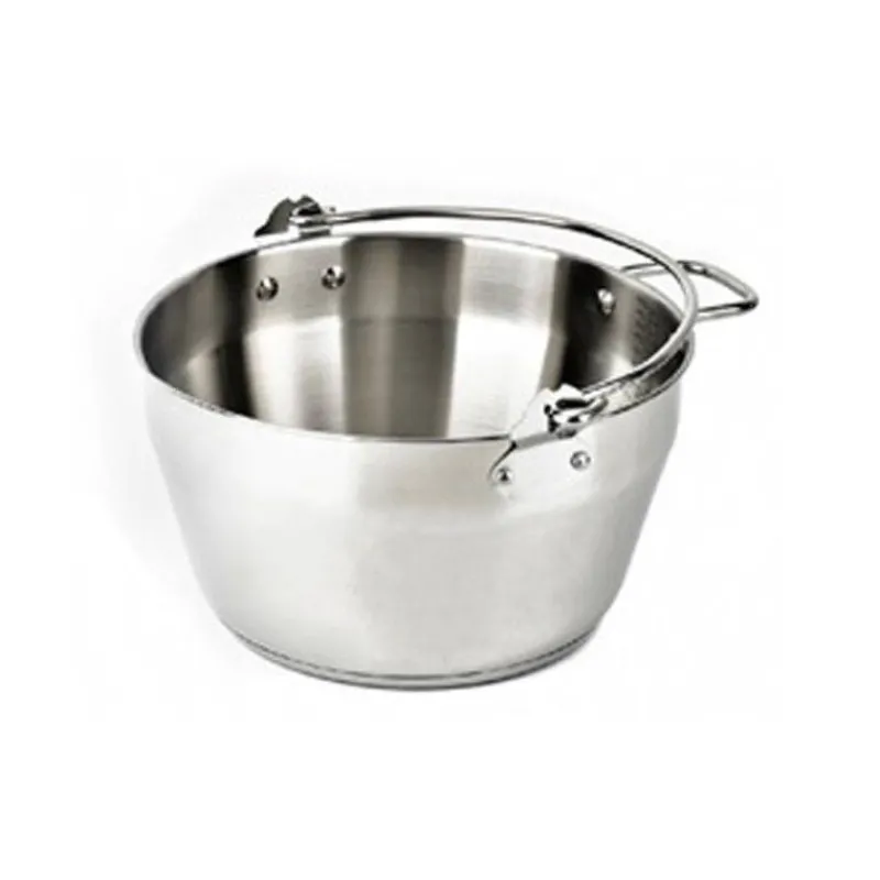 Cuisson Des Confitures | Bassines À Confiture-BAUMALU Bassine à Confitures Inox Chaudron de cuisson Induction D24