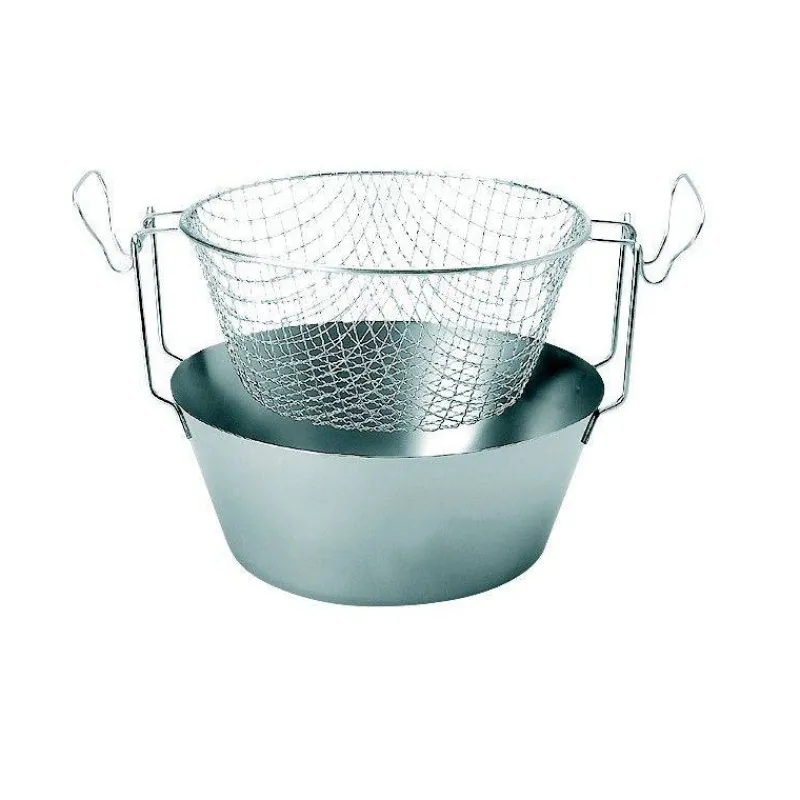 Friteuses Traditionnelle | Bassines À Frites-ARTAME Bassine à frites Inox Type friteuse du Nord D30