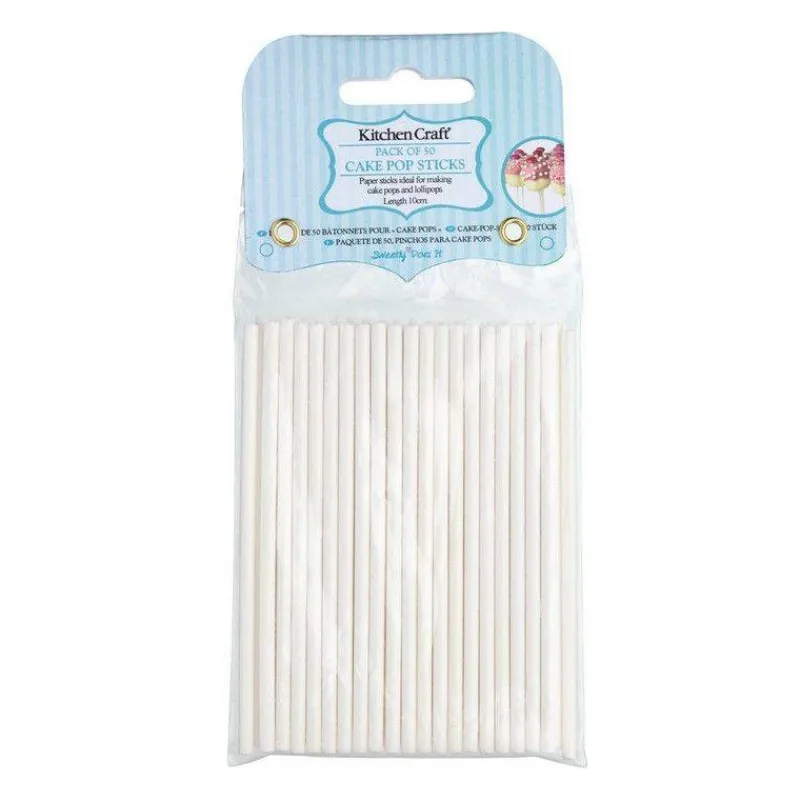 Fonds Et Bases De Gâteaux-Kitchen Craft Batônnets Sticks Sucettes Popcakes x 50