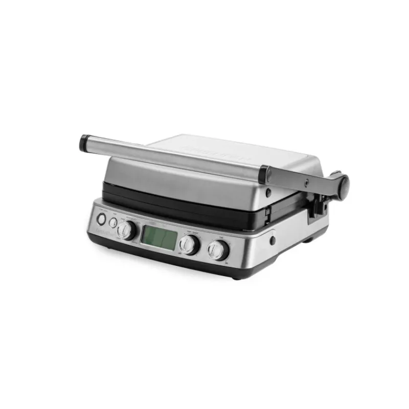 Plancha Électrique | Planchas Portatives-GreenPan BBQ & Press Grill Plancha électrique Revêtement Antiadhésif Céramique 2200 W Gris