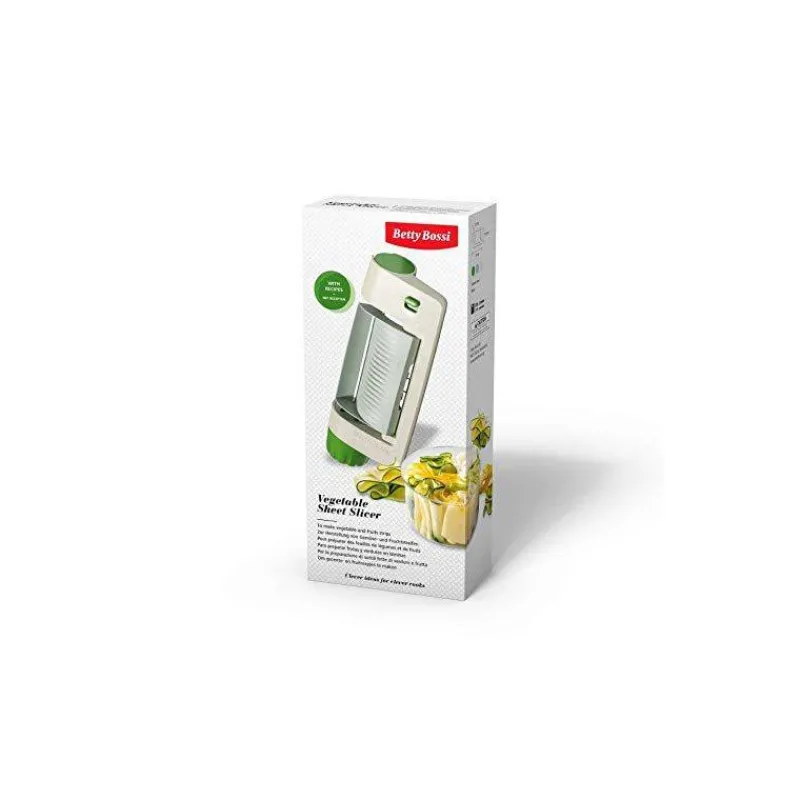 Spiralizer-Betty Bossi Veggie Sheet Slicer coupe lanières extra-fines fruits et légumes