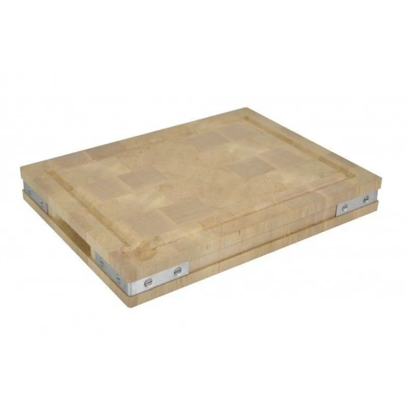 Billots | Billots-Billots Chabret Billot à poser en bois debout 50 x 40 avec équerres Inox Chabret