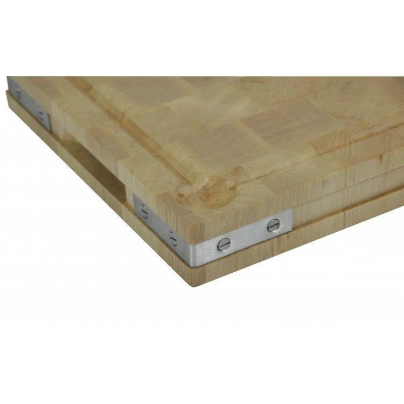 Billots | Billots-Billots Chabret Billot à poser en bois debout 50 x 40 avec équerres Inox Chabret