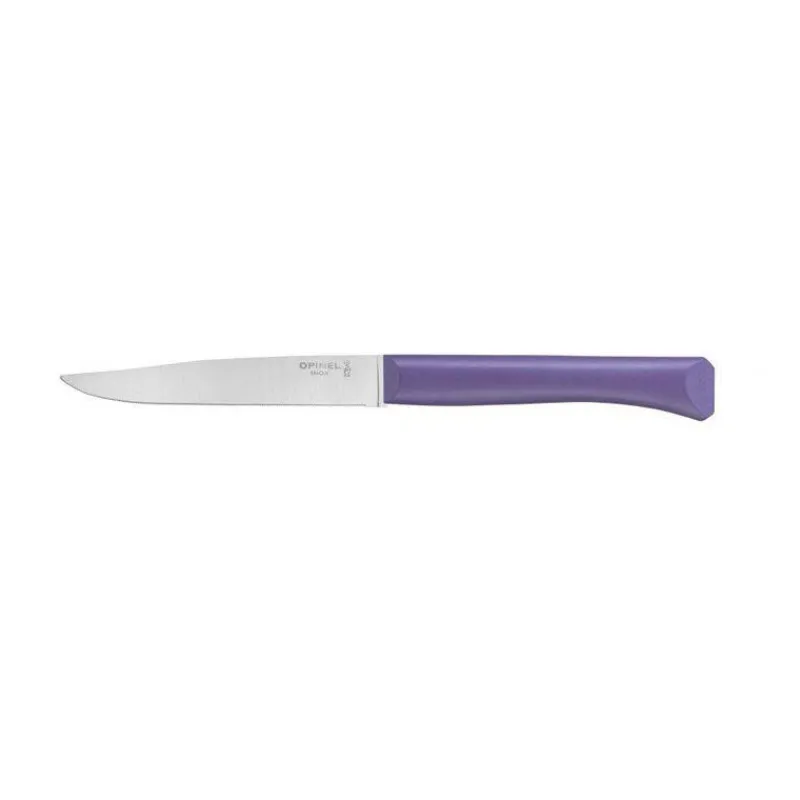 Couteaux À Steak | Couteaux-OPINEL BON APPETIT PLUS Coffret de 4 Couteaux de  table microdentée steak   Glam 4 couleurs