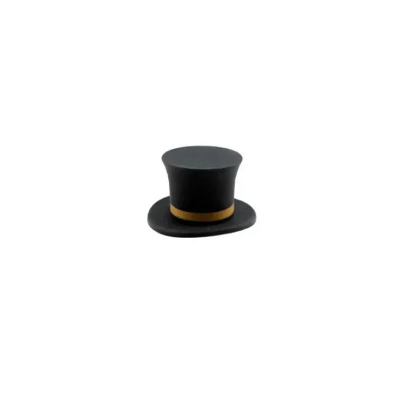 Bouchons-Point Virgule Bouchon de bouteille en silicone Chapeau Noir Or