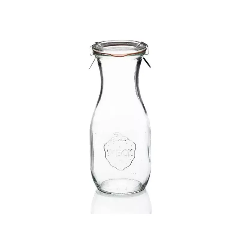 Bouteilles-La Casserolerie Bouteille conservation avec couvercle verre et joint WECK 0.5 L SC