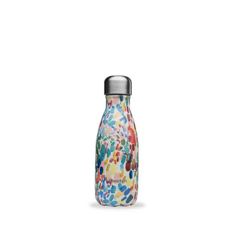 Gourdes Isothermes Et Mugs-Qwetch Bouteille isotherme double paroi en Inox 260 ml Arty