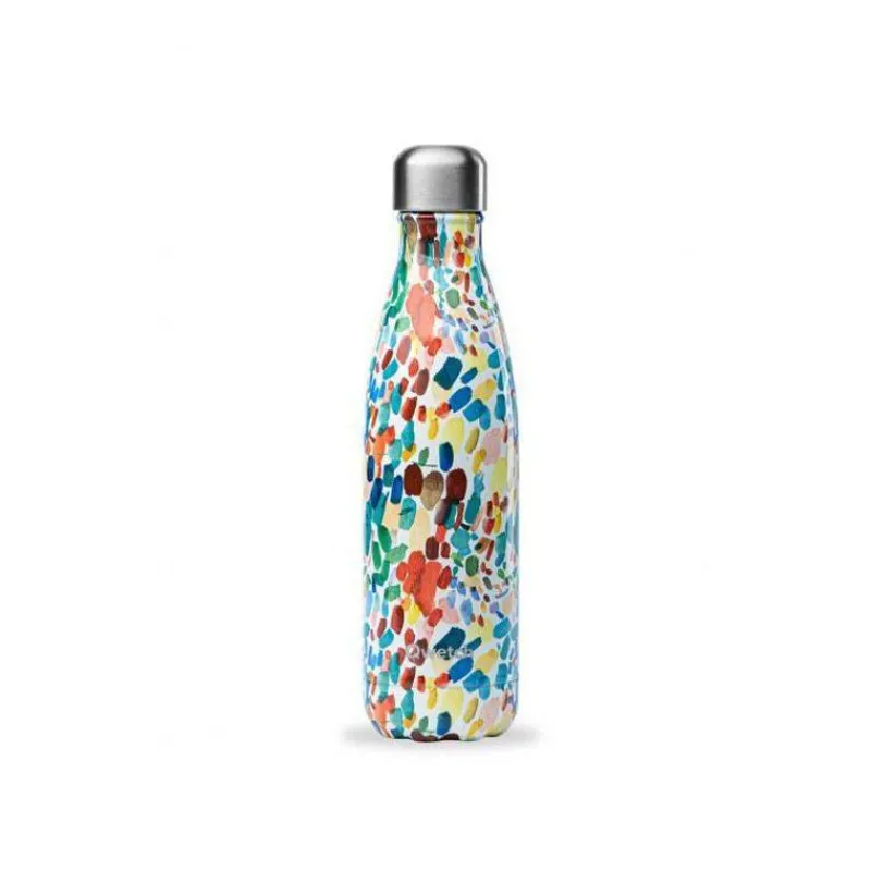 Gourdes Isothermes Et Mugs-Qwetch Bouteille isotherme double paroi en Inox 500 ml Arty