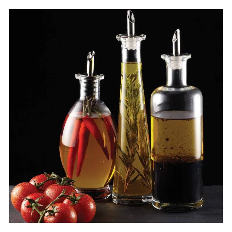 Bouteilles | Vinaigriers Et Huiliers-Kitchen Craft Bouteille verre avec bouchon verseur pour Huile ou Vinaigre 400ml
