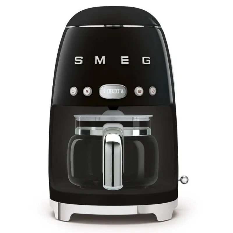 Cafetières Filtres-SMEG Cafetière Machine à café filtre Années 50 Noir