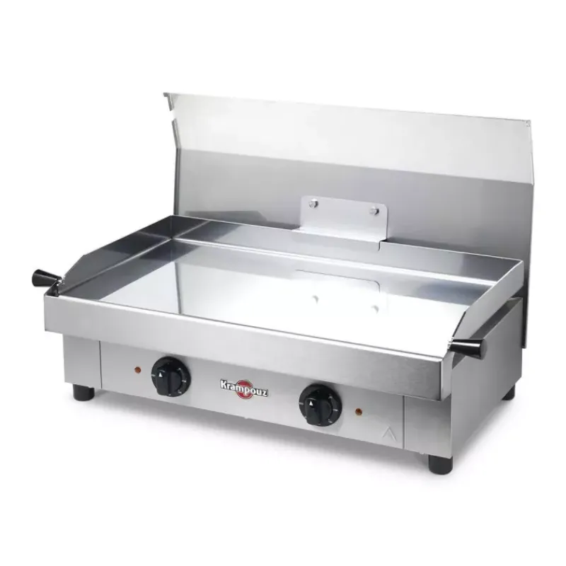 Ustensiles Et Accessoires Bbq Planchas Grills-KRAMPOUZ CAPOT Inox pour plancha SAVEUR