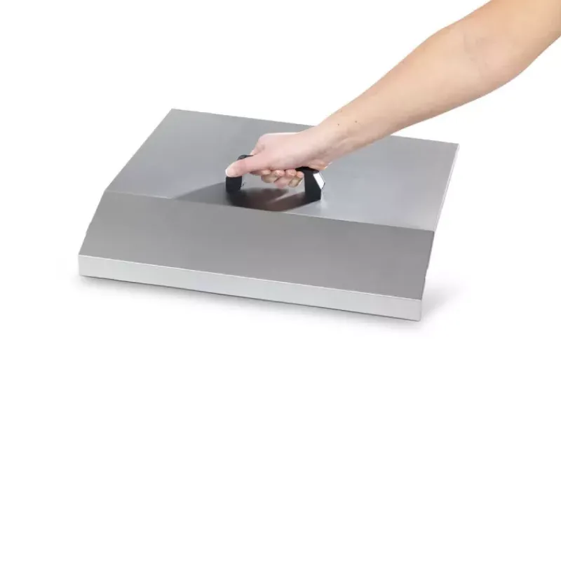 Plancha Électrique-KRAMPOUZ CAPOT Inox pour plancha SMART et SAVEUR simples