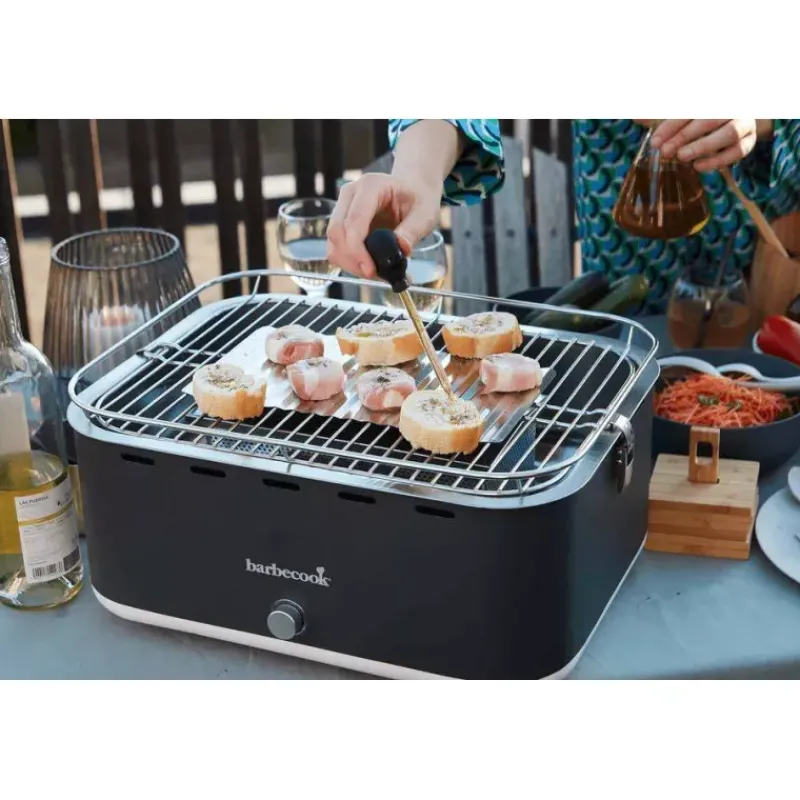 Grills Et Barbecues-Barbecook CARLO barbecue portable au charbon Urban Grey