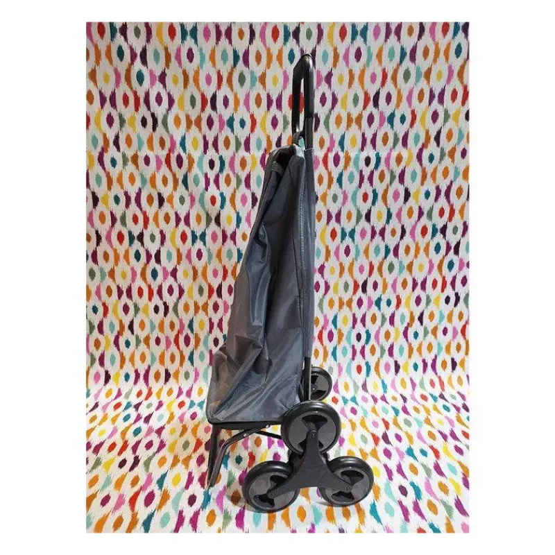 Poussettes De Marché-SIDEBAG CARLUX Grey Strap Poussette de marché Chariot de courses 6 roues