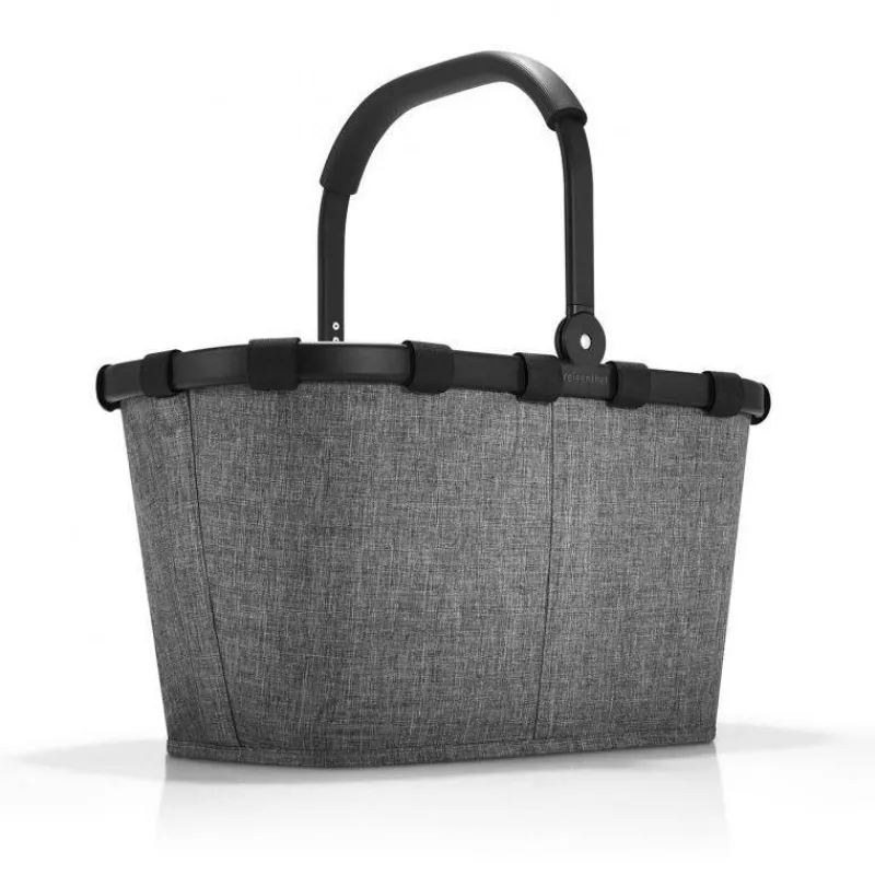 Paniers À Provisions-reisenthel CARRYBAG Panier à provisions pliable   Frame Twist Silver Gris