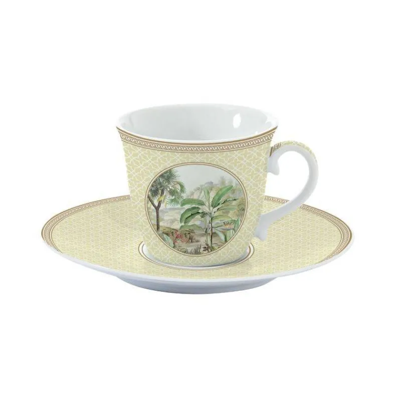 Tasses-Easy Life CEYLON Tasse Thé Café Porcelaine en Coffret cadeau SC