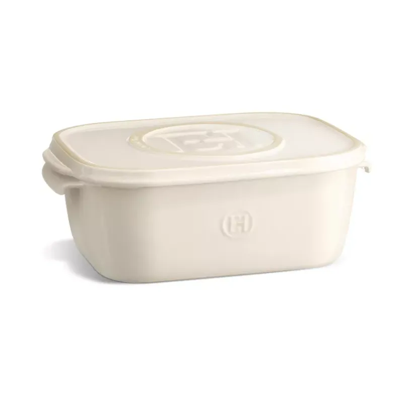 Boites À Fromage | Plats À Fromage-Emile HENRY Cheese Box Boîte à fromage rectangulaire avec plateau Céramique Argile