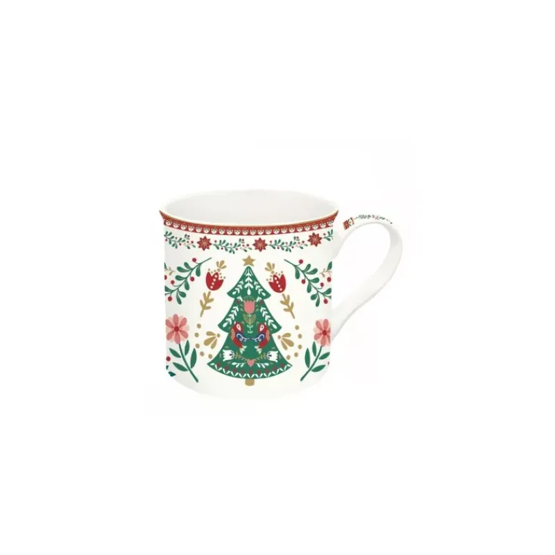 Mugs-Easy Life CHRISTMAS FOLK mug en porcelaine 30 cl