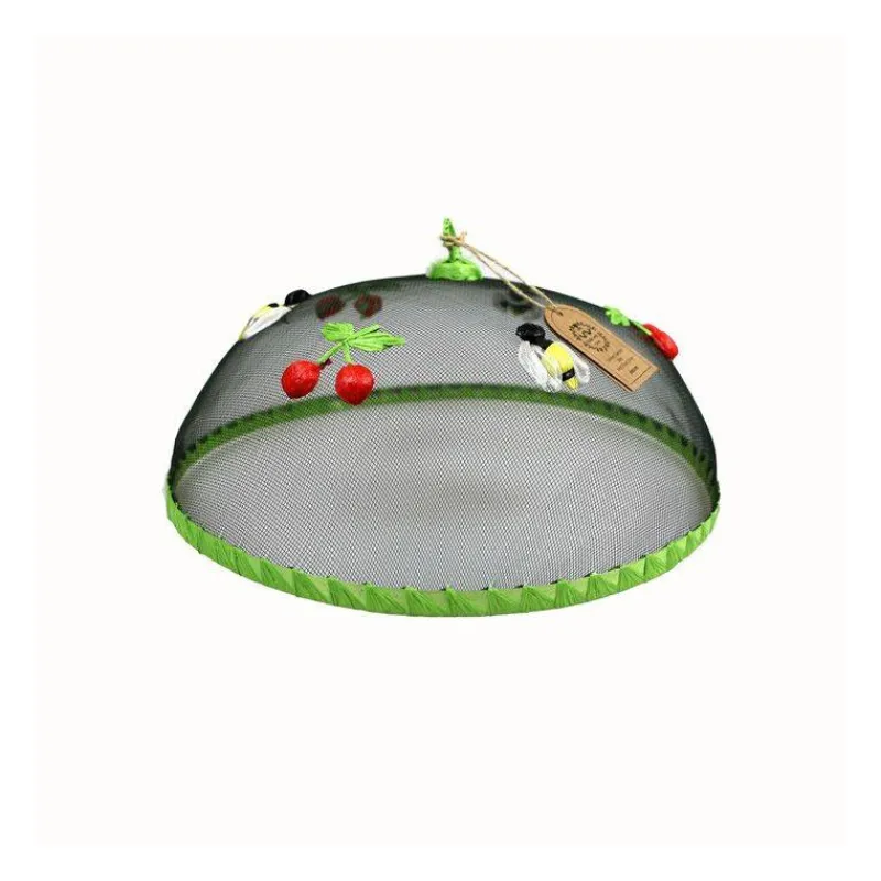 Cloches Et Couvre-plats | Ustensiles-dexam CLOCHE protège plats décor Abeilles 36cm