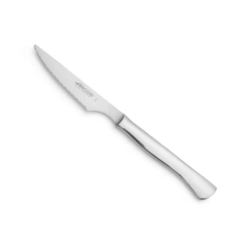 Couteaux À Steak-ARCOS Coffret Couteau à Steak 11 cm forgés lame crantée   - Les 6