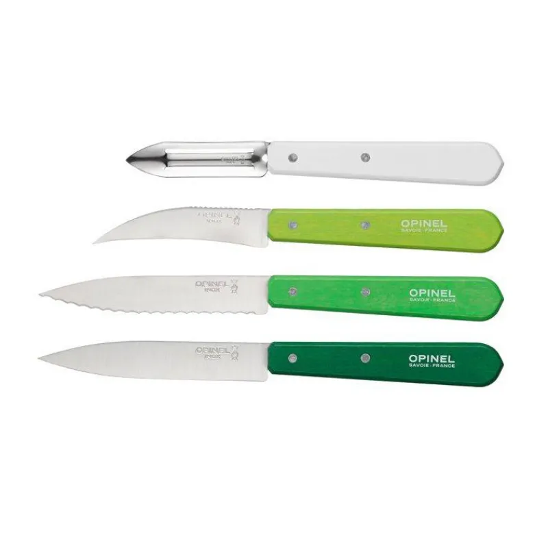 Economes Et Eplucheurs | Couteaux D'office-OPINEL Coffret Les Essentiels PRIMAVERA  - office, universel, économe, bec oiseau -