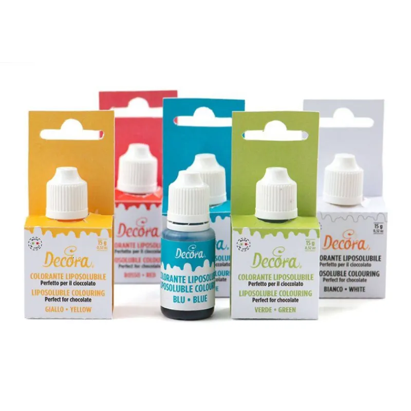 Colorants | Décors Alimentaires-Decora Colorant alimentaire  liposoluble Flacon de 15g Vert