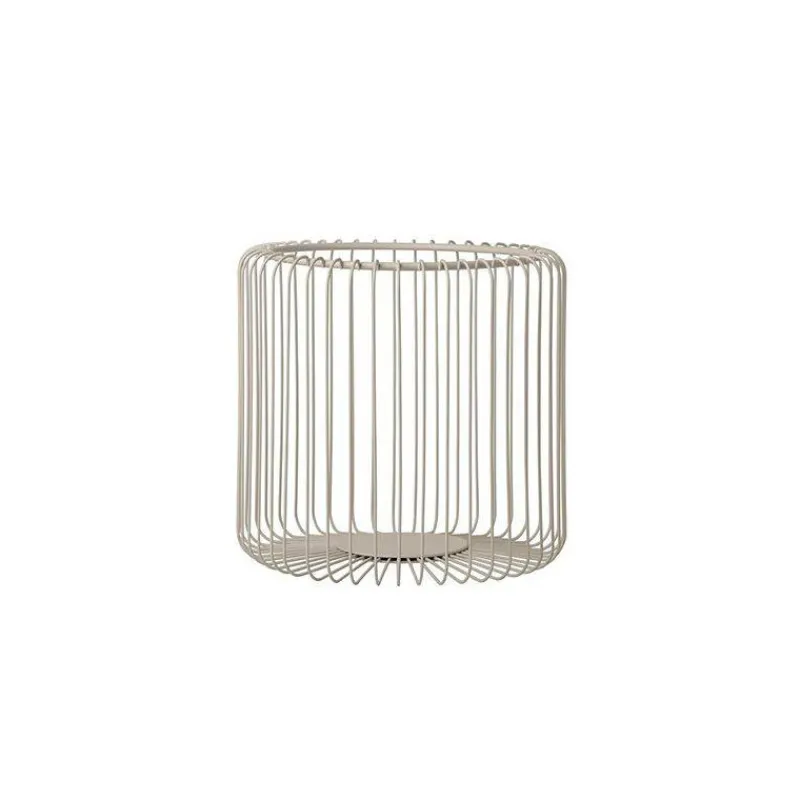 Corbeilles-blomus Corbeille à fruits ESTRA Pure Life acier Beige   SC
