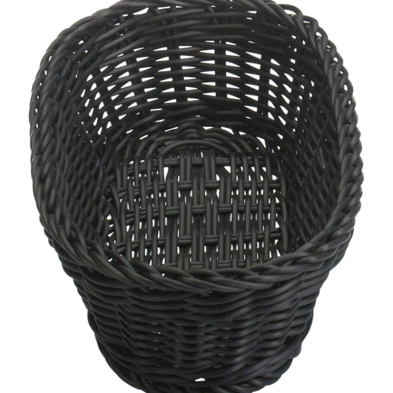 Corbeilles À Pain | Corbeilles-WESTMARK Corbeille à Pain Fruits tressé ovale 28 x 16 x 8 Noir