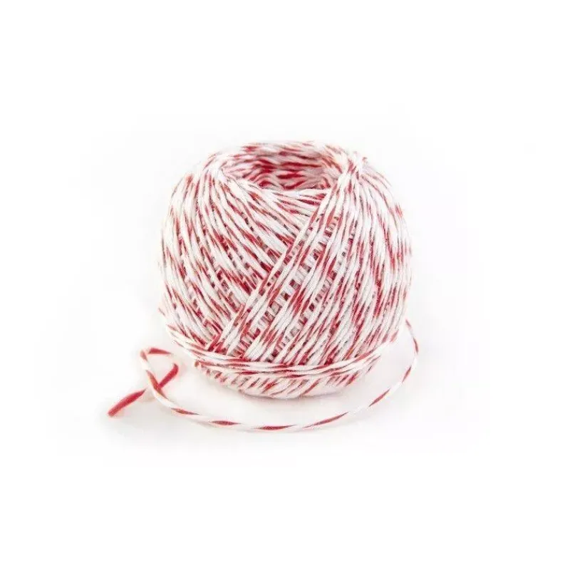 Préparer Les Fruits Et Légumes | Préparer La Viande-GEFU Cordelette ficelle de cuisine Charcuterie et Jambon 2 bobines x 50 m Rouge et Blanc