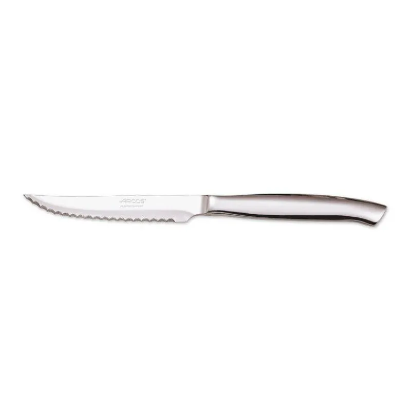 Couteaux À Steak | Couteaux-ARCOS Couteau à Steak tout inox lame microdentée 11 cm - boite de 4