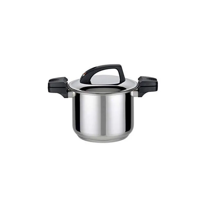 Cuiseurs Basse Pression-GSW CUISEUR Basse Pression en inox 6 L couvercle inox -