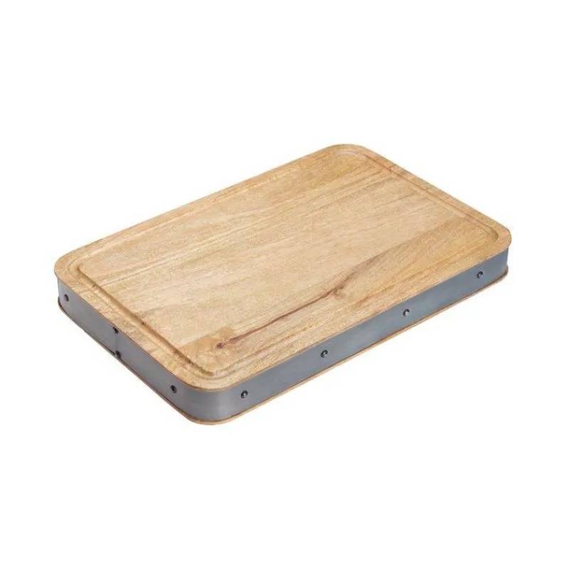 Billots | Billots-Kitchen Craft Cuisine Industrielle Planche à découper Billot de travail en bois 48 x 32  cm KitchenCraft