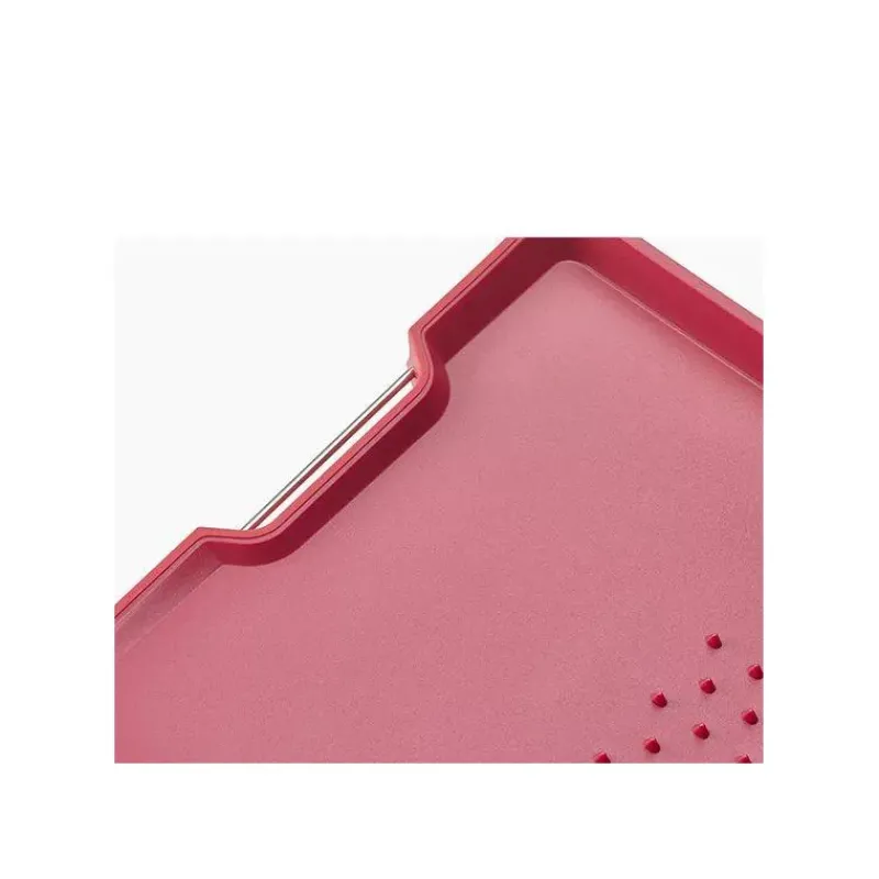 Planches À Découper En Polypropylène-Joseph Joseph Cut And Carve Plus Planche à découper multifonction Extra large Rouge SC