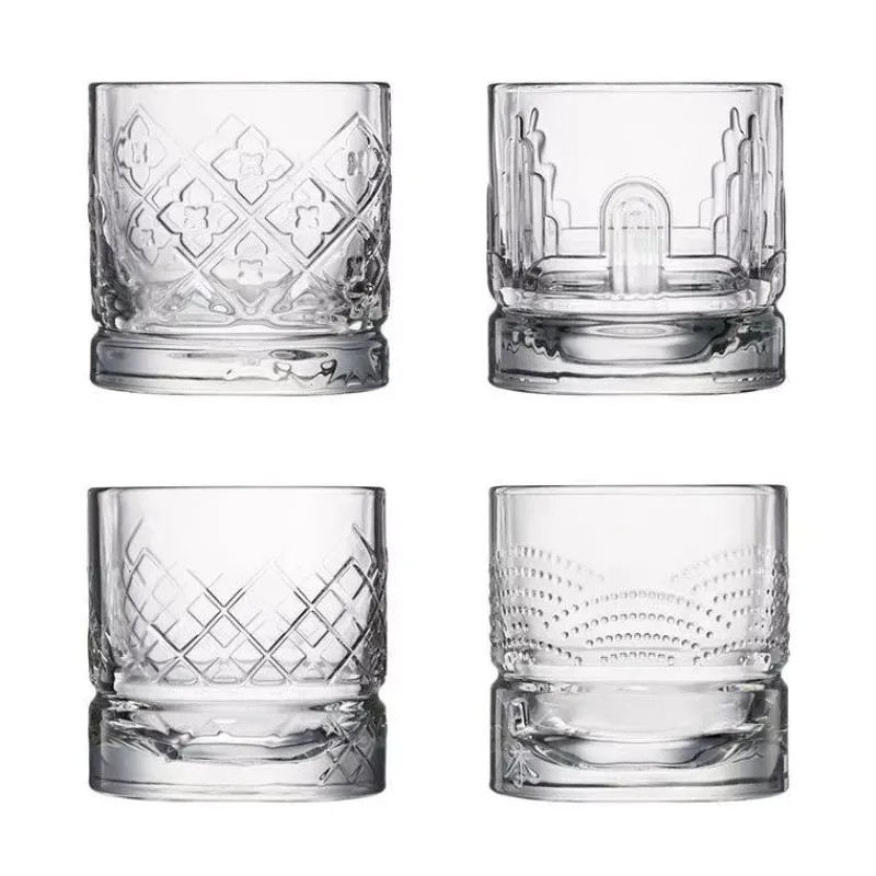 Verres À Whisky | Gobelets-LA ROCHERE DANDY Gobelet Verre à Whisky 30 cl - Les 4