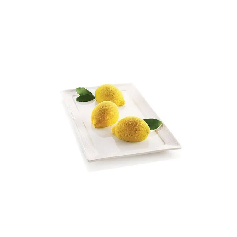 Moules Silikomart | Moules À Gâteaux Silicone-SilikoMart DELIZIA AL LIMONE Citrons moule en silicone 3Design les 6