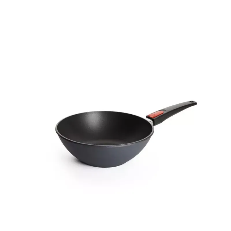Woks Revêtements Anti-adhérents | Woks En Fonte Aluminium-Woll Diamond LITE Induction Wok en fonte d'aluminium D26 cm