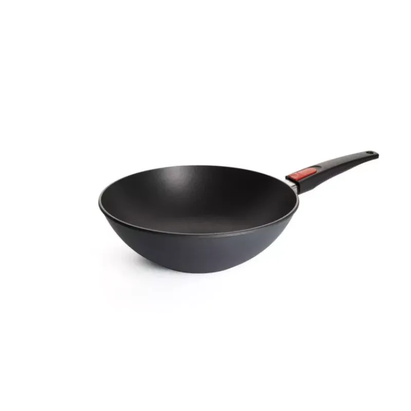 Woks Revêtements Anti-adhérents | Woks En Fonte Aluminium-Woll Diamond LITE Induction Wok en fonte d'aluminium D30 cm
