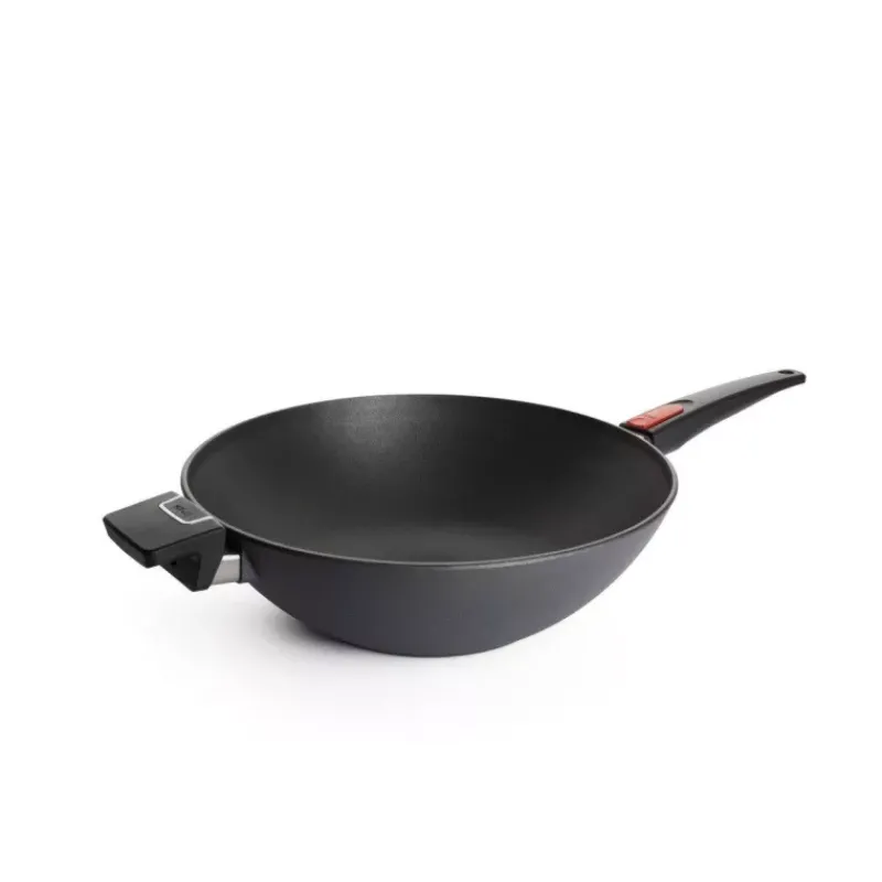Woks Revêtements Anti-adhérents | Woks En Fonte Aluminium-Woll Diamond LITE induction Wok en fonte d'aluminium D34 cm