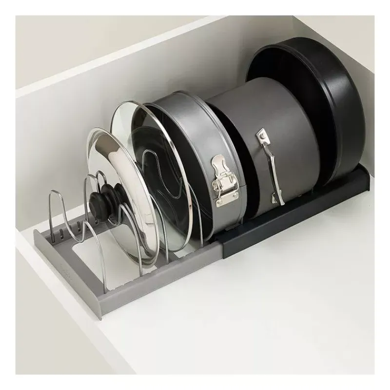 Rangements Pour La Vaisselle | Rangements À Couvercles-Joseph Joseph Drawer Store Rangement casseroles couvercles plats ronds extensible