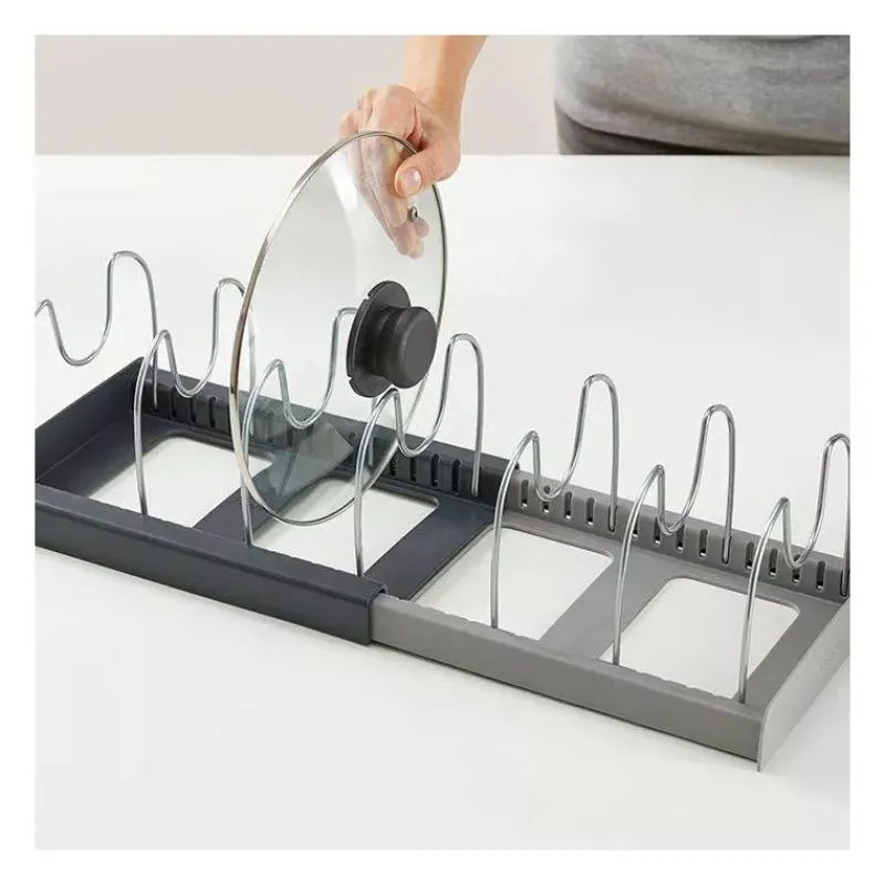Rangements Pour La Vaisselle | Rangements À Couvercles-Joseph Joseph Drawer Store Rangement casseroles couvercles plats ronds extensible