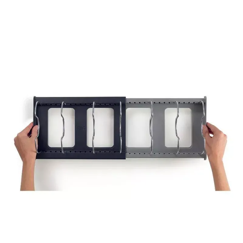 Rangements Pour La Vaisselle | Rangements À Couvercles-Joseph Joseph Drawer Store Rangement casseroles couvercles plats ronds extensible